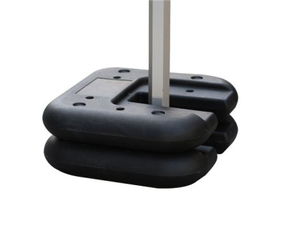 Sungarden Peso para Carpa Plegable - 8KG - Color Negro