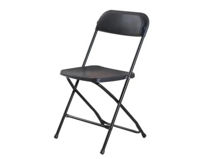 Sungarden Silla Resina Plegable 80x50x45cm - Color Negro