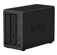 Synology DiskStation DS723+ Servidor de Almacenamiento NAS - Hasta 2 Unidades de Almacenamiento - Interfaz Soportado M.2, SATA III - Compatible con 2.5\", 3.5\" - 2x RJ-45, 1x USB 3.2