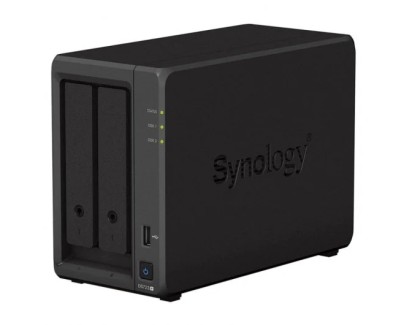 Synology DiskStation DS723+ Servidor de Almacenamiento NAS - Hasta 2 Unidades de Almacenamiento - Interfaz Soportado M.2, SATA III - Compatible con 2.5\", 3.5\" - 2x RJ-45, 1x USB 3.2
