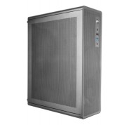 Tacens Aerom Slim 500 Caja Minitorre Ultra Compacta Micro ATX - Ventilador FDB de 90mm - Fuente de Alimentacion TFX 500W - Panel Frontal y Lateral de Malla - Puerto USB-A/USB-C/Audio - 334x272x102mm - Color Negro