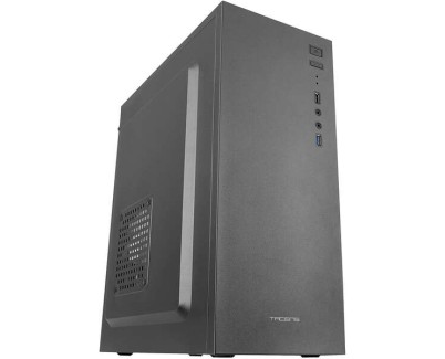 Tacens Alux Caja Semitorre ATX, Micro ATX, Mini-ITX - Tamaño HDD 2.5\", 3.5\" - USB-A 3.1, USB-A 2.0 y Audio - 1 Ventilador 120mm Incluido