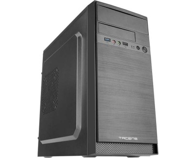 Tacens Anima AC4 Caja Minitorre Micro ATX, Mini-ITX - Tamaño HDD 2.5\", 3.5\" y 5.25\" - USB-A 3.0, USB-A 2.0 y Audio - 1 Ventilador 120mm Incluido