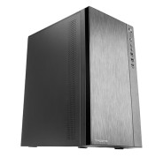 Tacens Anima ACX Minitorre - Ventilador Ultrasilencioso de 12cm - Soporte MicroATX/Mini-ITX - Estetica Minimalista y Elegante - 6 Bahias - 320x146x332mm - Color Negro