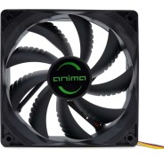 Tacens Anima AF8 Ventilador 80mm - Carcasa y Aspas Negras - Velocidad Max. 1800rpm