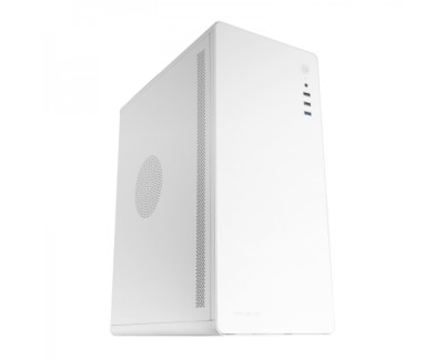 Tacens ENSIS Caja Semitorre - Estructura Metalica Ultrarresistente - Ventilacion Eficiente - Soporte Refrigeracion Liquida - Conectividad Avanzada USB 3.0 - Color Blanco