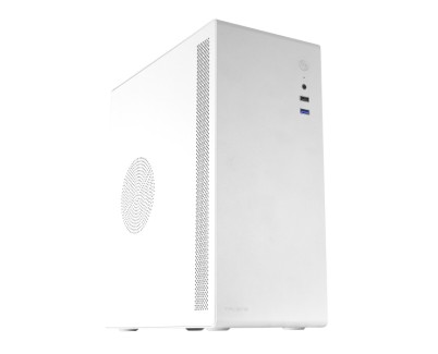 Tacens NOVAX Mini Torre Ultra Compacta - Estructura Metalica Resistente - Excelente Refrigeracion - Soporte MicroATX/Mini-ITX - USB 3.0 y 2.0 - Color Blanco