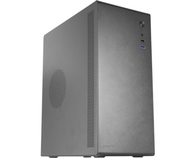 Tacens NOVAX NOVAX550BR Mini Torre Ultra Compacta - Estructura Metalica - Fuente 550W Bronze - Ventilador Trasero - Soporte MicroATX/Mini-ITX - USB 3.0 - Color Negro
