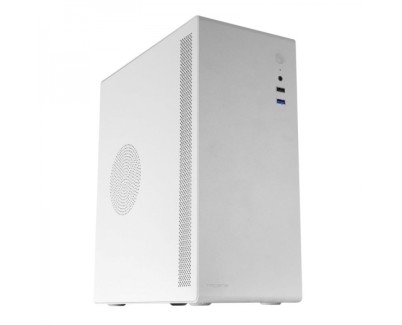 Tacens ORUMX500 Minitorre Slim Ultra Compacta - Acero Ultra Resistente - Fuente SFX 500W - Ventilacion Eficiente - Soporte MicroATX/Mini-ITX - Almacenamiento Versatil - Color Blanco