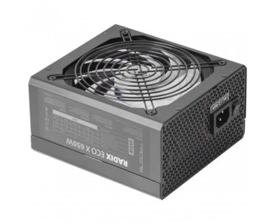 Tacens Radix ECO X 650 Fuente de Alimentacion 650W ATX - PFC Activo - Ventilador 140mm