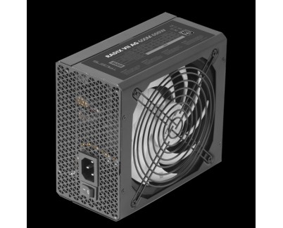 Tacens Radix VII AG 600 Fuente de Alimentacion - 80 Plus Silver - Cableado 100% Modular - Ventilador Silencioso 140mm - Componentes Japoneses - Alta Eficiencia - Color Negro
