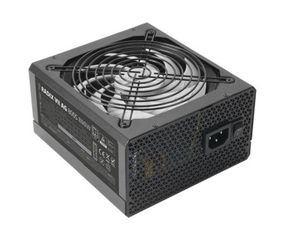 Tacens Radix VII AG 800S Fuente de Alimentacion 800W ATX - PFC Activo - Ventilador 140mm de 12dB - 80 Plus Silver - Cableado Modular - 160x150x85mm - Color Negro
