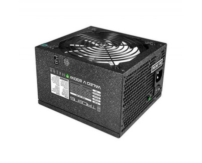 Tacens Valeo V 800M Fuente de Alimentacion 800W ATX - PFC Activo - Ventilador 140mm de 12dB - 80 Plus Silver - Cableado Modular - 158x150x86mm - Color Negro