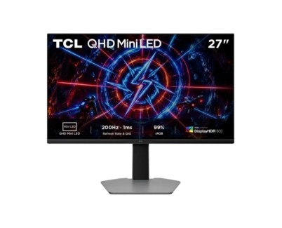 TCL 27P2A Monitor 27\" MiniLED - 2K QHD - IPS HDR600 - 200Hz - Freesync Premium