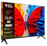 TCL 32S5K Televisor Smart TV 32\" QLED FullHD HDR 10 Android TV - WiFi, HDMI, Bluetooth 5.0 - VESA 100x100mm - Color Negro