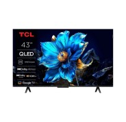 TCL 43T69C Televisor Smart TV 43\" QLED UltraHD 4K HDR - Google TV - WiFi, HDMI, USB 3.0, Ethernet, Bluetooth - VESA 200x200mm