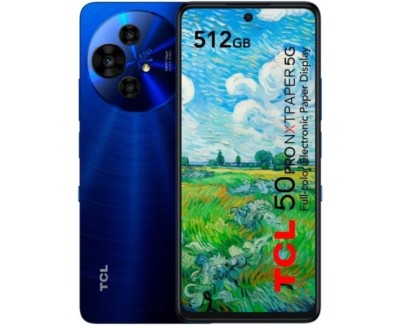 TCL 50 Pro Nxtpaper 5G Smartphone Pantalla 6.78\" - 8GB - 512GB - Camara 108MP - Bateria 5010mAh - Color Azul