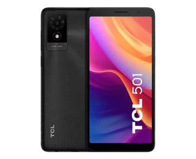 TCL 501 Smartphone Pantalla 6\" - 2GB - 32GB - Camara 5MP - Bateria 3000mAh - Color Negro