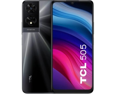 TCL 505 Smartphone 6.75\" - 4GB - 128GB - Camara 50MP - Bateria 5010mAh - Color Gris Oscuro