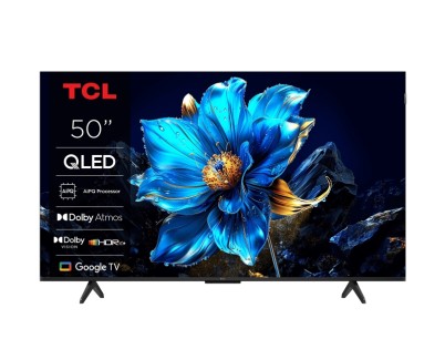 TCL 50P7K Televisor Smart TV 50\" QLED UltraHD 4K HDR - Google TV, WiFi, HDMI, USB 2.0, Ethernet, Bluetooth - VESA 300x300mm