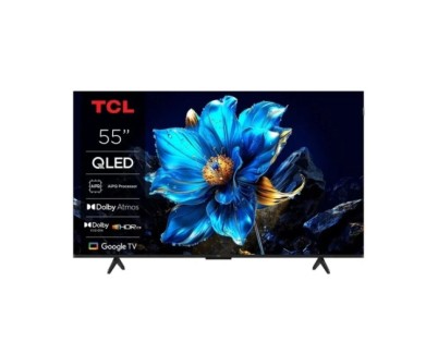 TCL 55T69C Televisor Smart TV 55\" QLED UltraHD 4K HDR - Google TV - WiFi, HDMI, USB 3.0, Ethernet, Bluetooth - VESA 200x200mm