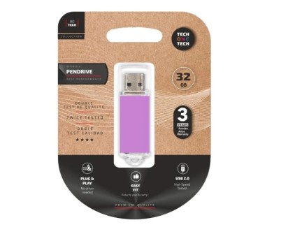 TechOne Tech Basic Light Purple Memoria USB 2.0 16GB (Pendrive)