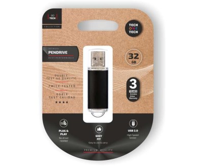 TechOneTech Basic Memoria USB 2.0 32GB (Pendrive)