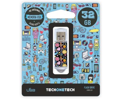TechOneTech Candy Pop Memoria USB 2.0 32GB (Pendrive)