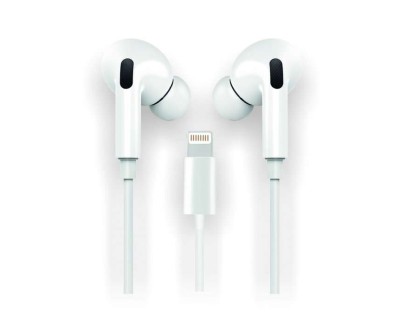 TechOneTech ear Tech Hop Auriculares Intraurales Inner Lightning - Microfono Integrado - Asistente Voz - Cable de 1.20m