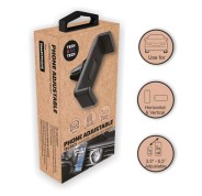 TechOneTech Soporte de Coche para Smartphones de 3.5\" hasta 6.5\" - Mecanismo de Pinza - Posicion Horizontal y Vertical - Fijacion a Salida de Ventilacion