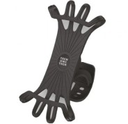 TechOneTech Soporte Universal de Smartphone hasta 7\" para Bicicletas/Patinetes - Diseño Antideslizante y Antivibracion - Color Negro
