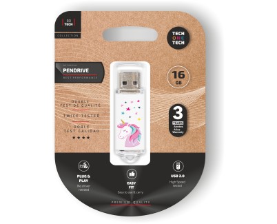 TechOneTech Unicornio Dream Memoria USB 2.0 16GB (Pendrive)