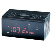 Thomson CR50 Radio Reloj Despertador - Alarma Dual - Color Negro