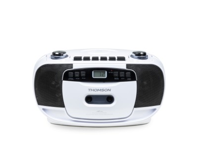 Thomson RK201CD Radio CD con Casete - Color Blanco