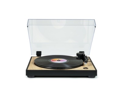 Thomson TT300 Giradiscos Preamplificado - Funcion Parada Automatica - Color Madera/Negro