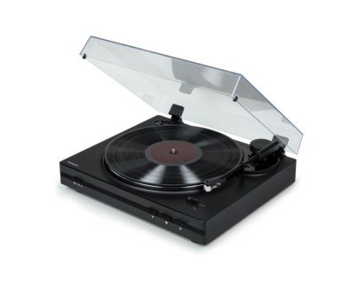 Thomson TT350 Giradiscos Preamplificado - Funcion Parada Automatica - Color Negro