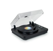 Thomson TT650BT Tocadiscos Estereo con Altavoces Incorporados - Funcion Parada Automatica -  Conexion RCA/Bluetooth - Color Negro