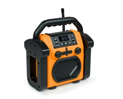 Thomson WKR60BT Radio y Altavoz 30W  - Resistente a Salpicaduras y Polvo -  Color Naranja
