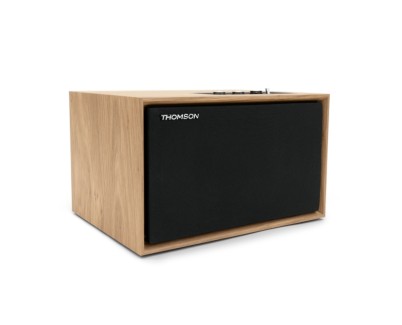 Thomson WS302 Sistema Estereo 2.1 - Bluetooth - Potencia Musical 50W - Color Madera