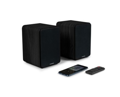 Thomson WS600DUO Altavoces de Estanteria - Potencia Musical 100W -  Color Negro