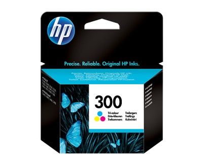 ORIGINAL HP 300 TRICOLOR CARTUCHO DE TINTA CC643EE