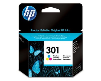 ORIGINAL HP 301 TRICOLOR CARTUCHO DE TINTA CH562EE