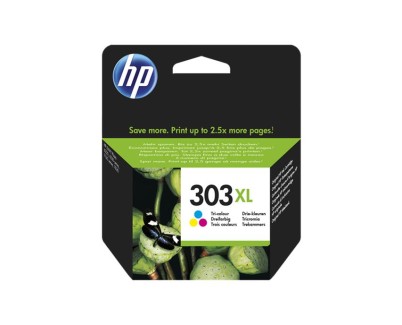 ORIGINAL HP 303XL TRICOLOR CARTUCHO DE TINTA T6N03AE