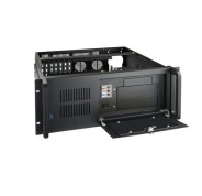 Tooq Caja ATX de 4U para Montaje en Rack de 19" - 9x HDD3,5 + 2x HDD5.25 - Ventilador 120mm + 2 Ventiladores 80mm - 2x USB 3.0 - Color Negro
