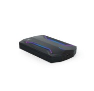 Tooq Caja Externa Gaming para Discos de 2,5? HDD/SSD - Color Negro