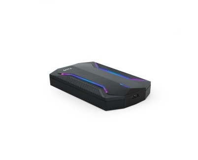 Tooq Caja Externa Gaming para Discos de 2,5? HDD/SSD - Color Negro