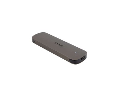 Tooq Caja Externa M.2 CCS USB3.1 Gen1 Aluminio - Color Marron