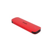 Tooq Caja Externa M.2 NVME USB3.1 Gen2 Aluminio - Color Rojo