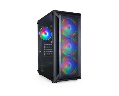 Tooq Caja Semitorre Gaming TQGCC101-B \"Ragn&auml;rok\" - Color Negro