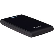 Tooq Carcasa Externa HDD/SDD 2.5\" hasta 12,5mm SATA USB 3.0 - Sin Tornillos - Color Negro